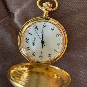 Arnex 17 Jewels Swiss Made Pocket Watch Never Been Carried